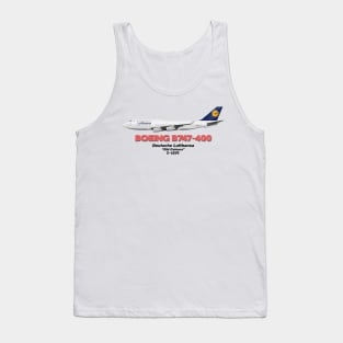 Boeing B747-400 - Duetsche Lufthansa "Old Colours" Tank Top